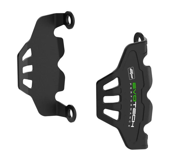 Triumph Tiger 900 GT (2024+) Caliper Guards (Green Embossed) - Evotech Performance